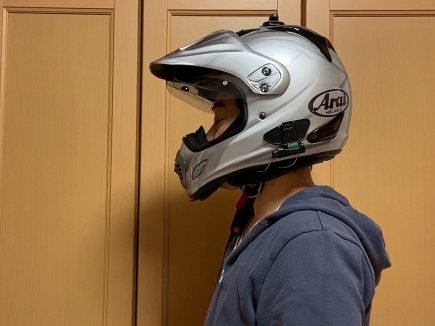 ヘルメットの被り方３